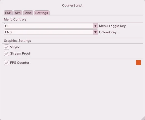 COURIERSCRIPT — 1